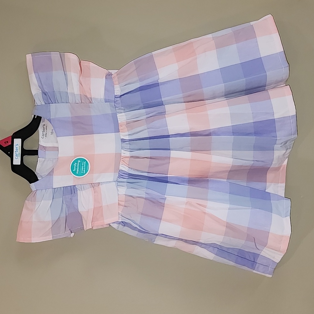 Carter's Child of Mine Baby Girl Dress, 2-Piece Set, 18 months